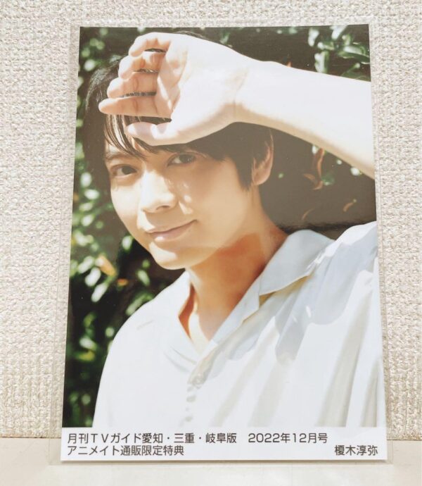 Enoki Junya Bromide Photo F/S-M501 from japan Rare  Good condition