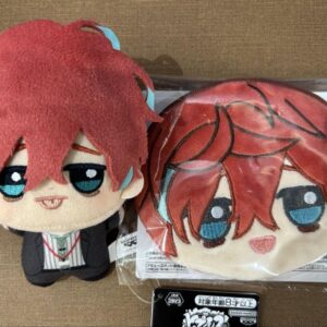 Hypnosis Microphone Chibigurumi Face Pouch With Carabiner Set Of 2 Types F/S-M50