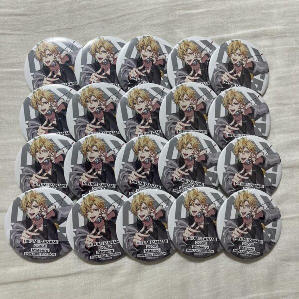 Hypnosis Microphone 2Nd Drb Isai-Ichi-Ichi-San Can Badge F/S-M501 from japan Rar