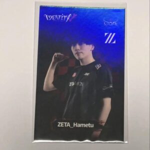 Personality 5 Zeta Hametu Coa Postcard Holo F/S-M501 from japan Rare  Good condi