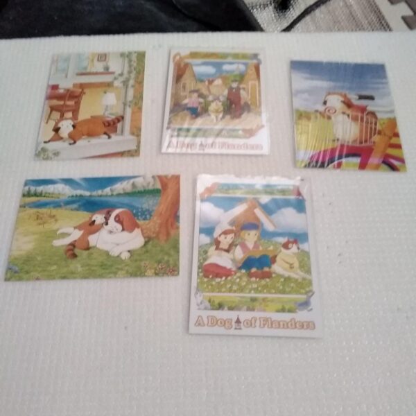 World Masterpiece Theater Postcard Set F/S-M501 from japan Rare  Good condition