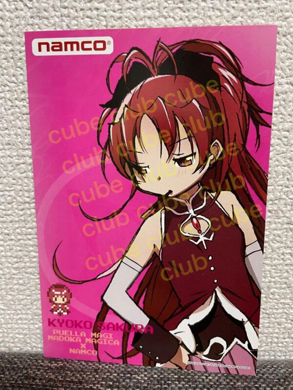 Madoka Magica Postcard Namco Is Novelty Kyoko F/S-M501 from japan Rare  Good con