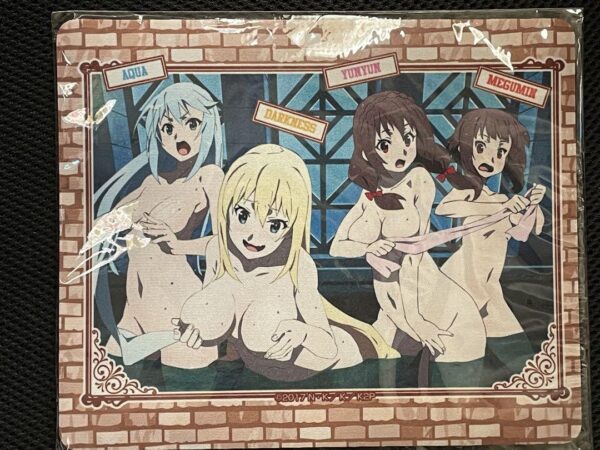 Blessing On This Wonderful World Mousepad F/S-M503 from japan Rare  Good conditi