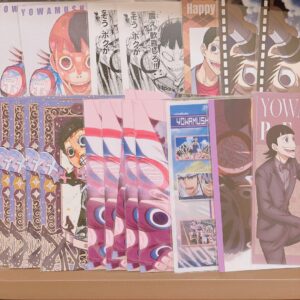 Yowamushi Pedal Yowa Midosuji Sho Postcard Set F/S-M501 from japan Rare  Good co