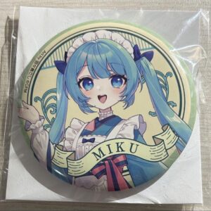 Hatsune Miku Japanese-Style Cafe Magical Mirai 2024 Can Badge F/S-M501 from japa
