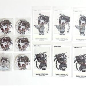 Personality V Identityv Snow Festival Black And White Impermanence Can Badge Etc