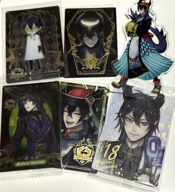Twisted Wonderland Maleus Draconia 6-Piece Set F/S-M503 from japan Rare  Good co