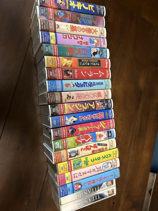 Japanese Video Tape Set Vhs F/S-M503 from japan Rare  Good condition