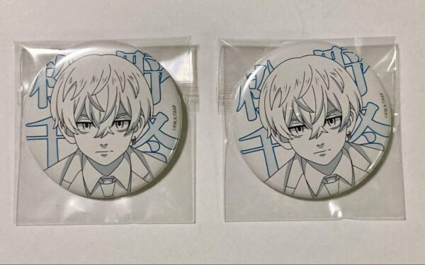 Tokyo Revengers The Character Can Badge Matsuno Chifuyu F/S-M501 from japan Rare