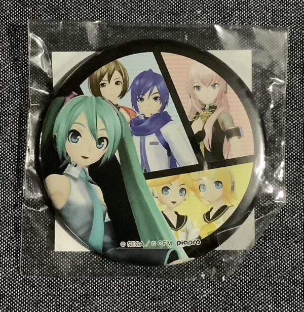 Hatsune Miku Daiba De Diva X Can Badge F/S-M501 from japan Rare  Good condition