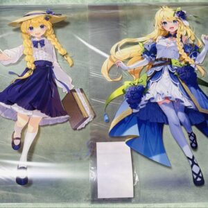 Lottery Dokonosuba Blessings On This Wonderful World A3 Clear Poster Iris F/S-M5