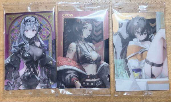 Goddess Of Victory Nikke Wafer 3 Modernia Crow Troji F/S-M501 from japan Rare  G