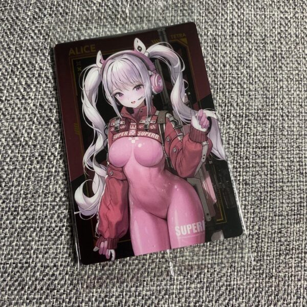 4 Goddess Of Victory Nikke Wafer Card Alice F/S-M501 from japan Rare  Good condi