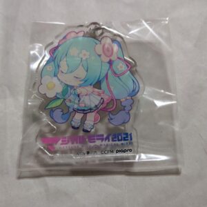 Hatsune Miku Magical Mirai 2021 Acrylic Keychain F/S-M501 from japan Rare  Good