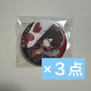 Otosto Can Badge Amnesia Shin Otomate F/S-M501 from japan Rare  Good condition