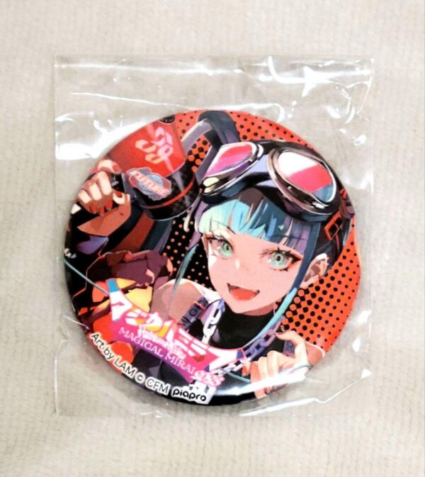 Hatsune Miku Magical Mirai 2023 Gacha Can Badge F/S-M501 from japan Rare  Good c
