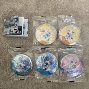 Yuki Miku 2025 Play Can Badge F/S-M501 from japan Rare  Good condition