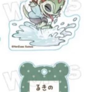 Personality Fifth Kindergarten Trading Acrylic Keychain Vol.2 Demon Lizard Rukin