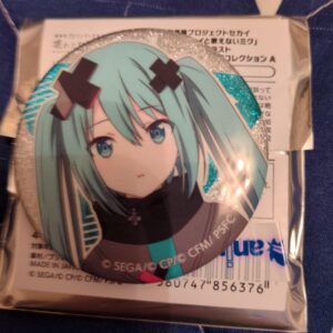 Project Seka Hatsune Miku Glitter Can Badge Grill Movie Edition F/S-M501 from ja