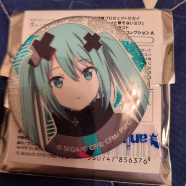 Project Seka Hatsune Miku Glitter Can Badge Grill Movie Edition F/S-M501 from ja
