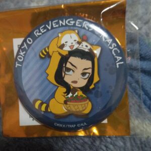 Tokyo Revengers Rascal Bachi Keisuke Can Badge F/S-M501 from japan Rare  Good co