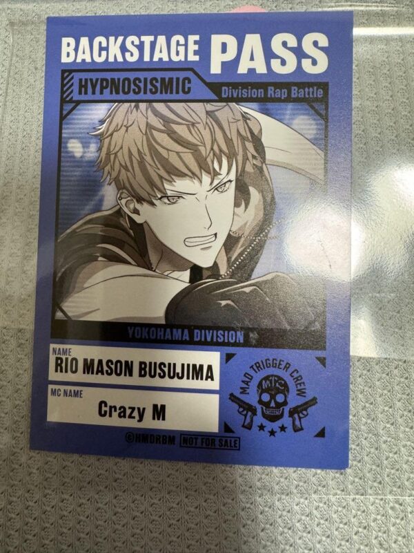 Hypnotic Animate Bonus Dokushima Mason Rio F/S-M501 from japan Rare  Good condit