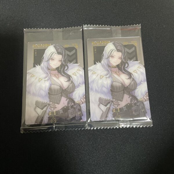 Goddess Of Victory Nikke Wafer 3 Rosanna 2 Pieces F/S-M501 from japan Rare  Good