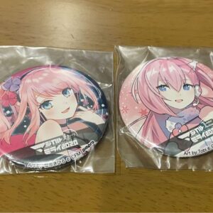 Magical Mirai 2020 Megurine Luka Can Badge F/S-M501 from japan Rare  Good condit