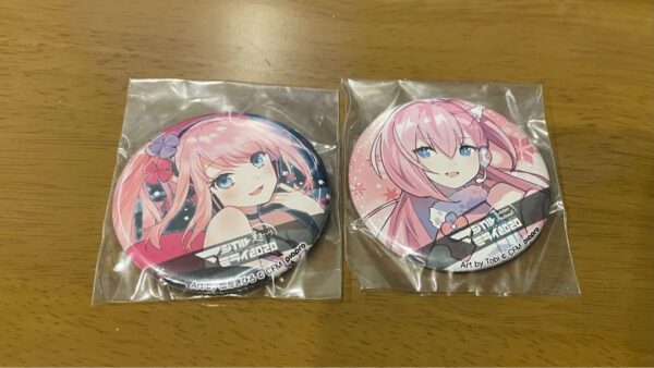Magical Mirai 2020 Megurine Luka Can Badge F/S-M501 from japan Rare  Good condit