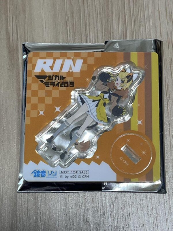 Kagamine Rin Mini Acrylic Stand Magical Mirai 2019 F/S-M501 from japan Rare  Goo
