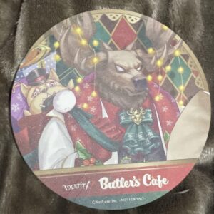 Personality V Identityv Condemned Hunter Bain Coaster F/S-M501 from japan Rare