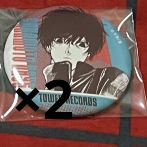 Sakamoto Days Sewa Natsuo Tower Records Can Badge Set F/S-M501 from japan Rare