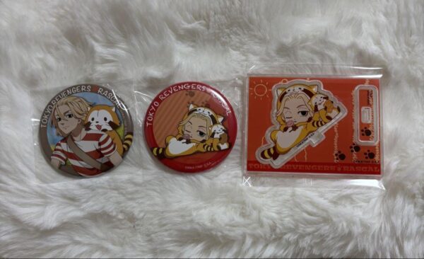 Tokyo Revengers Rascal Acrylic Stand Can Badge Sano Manjiro Mykey F/S-M501 from