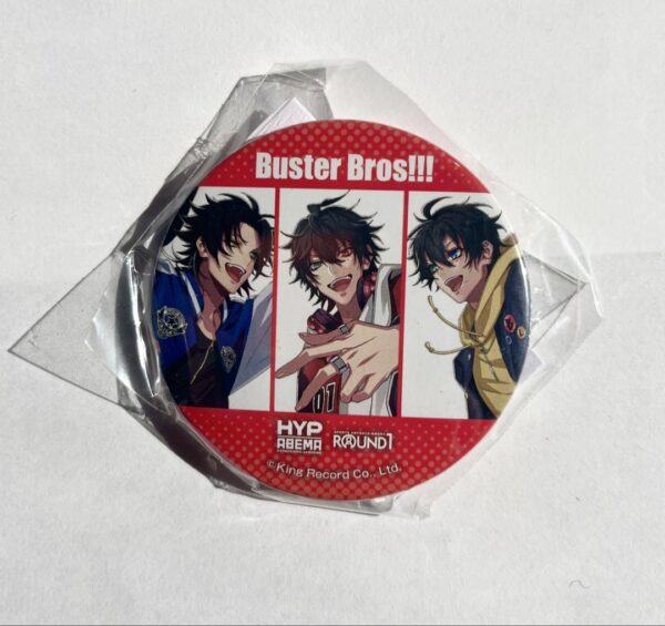 Hypnosis Microphone Can Badge Round 1 Ikebukuro F/S-M501 from japan Rare  Good c
