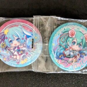 Magical Mirai Hatsune Miku Gacha Can Badge 2021 2022 F/S-M501 from japan Rare  G