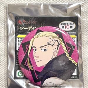 Tokyo Revengers Hyakuhana Ryoran Fair Can Badge Ryuguji Ken Doraken F/S-M501 fro