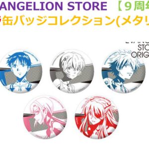 Evastore 9Th Anniversary Character Badge Collection Metallic Type F/S-M501 from