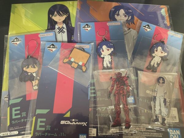 Gundam Zeke Axe Gquuuuux Ichibankuji Shuji Nyaan Set F/S-M503 from japan Rare  G