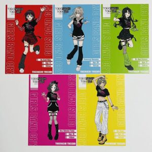 Don Quijote Limited Girls Band Cry Postcards Tugnats F/S-M501 from japan Rare  G