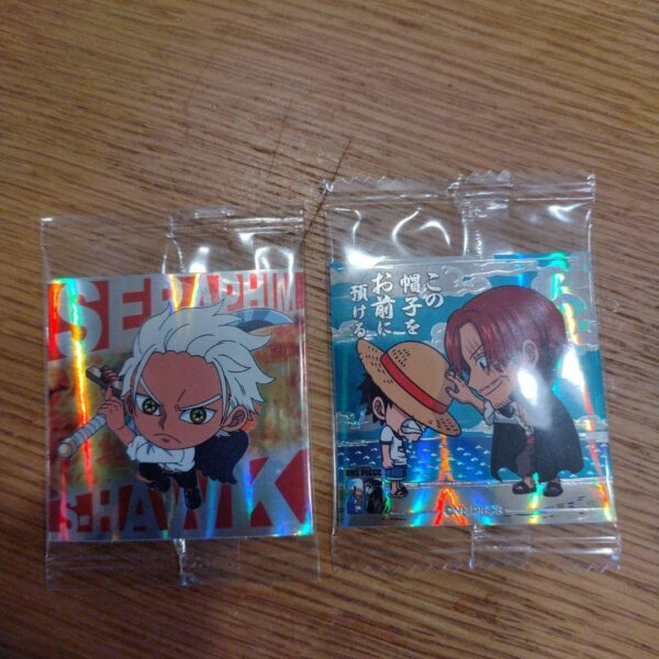 One Piece Wafer Seal Shanks Secret S Hawk F/S-M501 from japan Rare  Good conditi