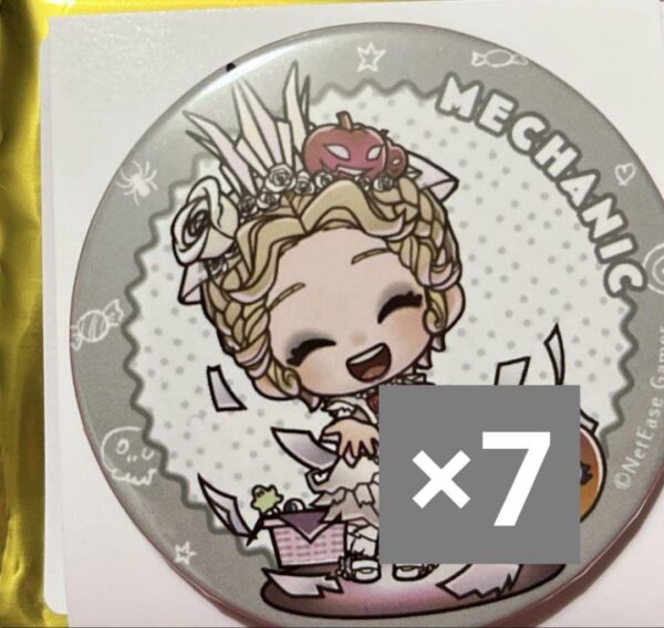 Mechanical Engineer Identityv Halloween Can Badges 7 Pieces F/S-M501 from japan