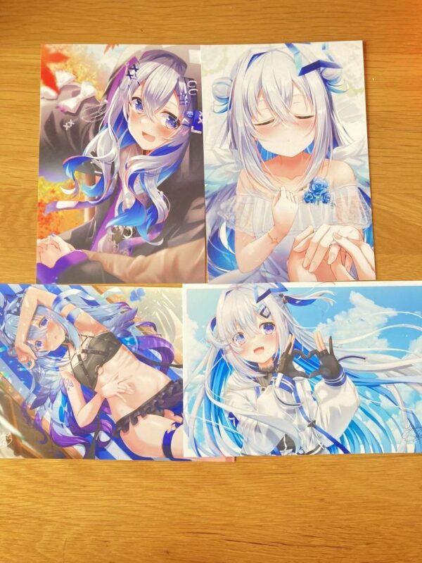 Yukikawa Sakura Sensei C102.103 Amane Kanata Postcard Set F/S-M501 from japan Ra