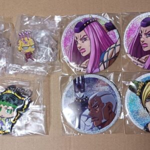 Jojo'S Bizarre Adventure Glitter Can Badge Stand 05 F/S-M503 from japan Rare  Go