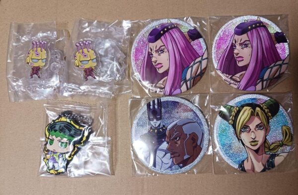 Jojo'S Bizarre Adventure Glitter Can Badge Stand 05 F/S-M503 from japan Rare  Go