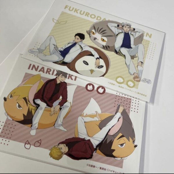 Haikyu Janfes 2024 Limited, Sold Out Immediately, Postcard, Owlya, Inarizaki F/S
