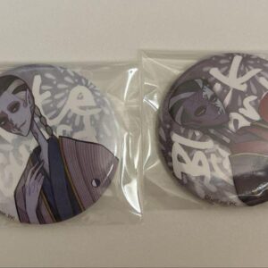 Personality 5 Atre Summer Festival Can Badge Black And White Impermanence F/S-M5