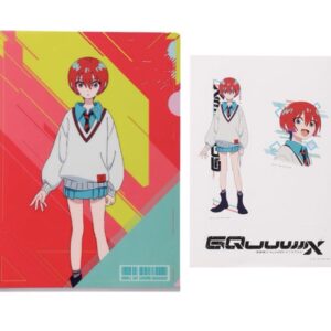 Mobile Suit Gundam Zeek Axe No. 1 Prize F Machu Clear File Sticker F/S-M503 from