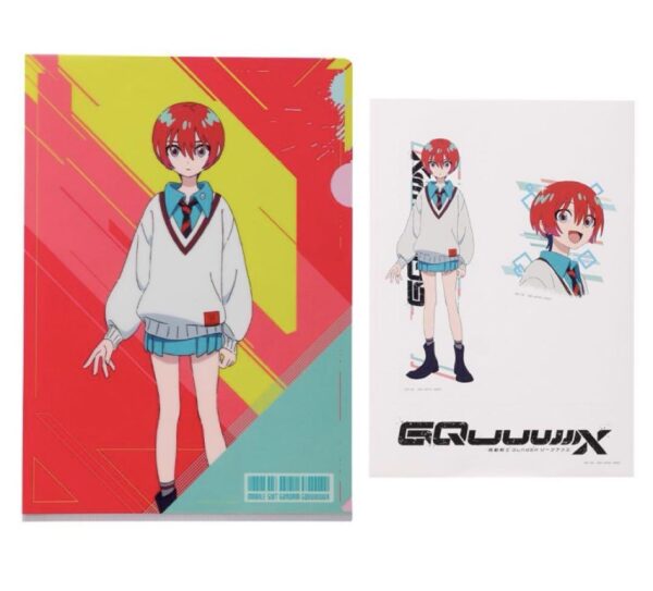 Mobile Suit Gundam Zeek Axe No. 1 Prize F Machu Clear File Sticker F/S-M503 from