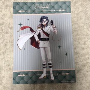 Identityv Collaboration Cafe Knight Bromide F/S-M501 from japan Rare  Good condi