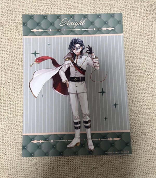 Identityv Collaboration Cafe Knight Bromide F/S-M501 from japan Rare  Good condi